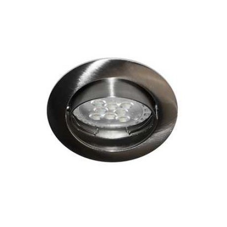 Spot LED KSA1012 RX - GU10 - Orientable - 50W - Nickel satiné - Sans ampoule