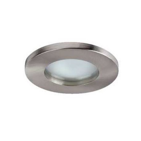 Spot LED HD1050 R - GU10 - Fixe - 50W - Rond - Nickel satiné - Sans ampoule