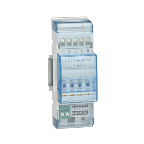 Contrôleur modulaire multi applications volets roulants et moteurs MyHome_up- 2 sorties 2A