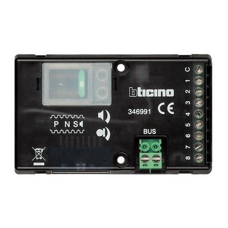 Micro Haut-parleur universel 8 appels pour platines Série 100, 200 ou 300 audio