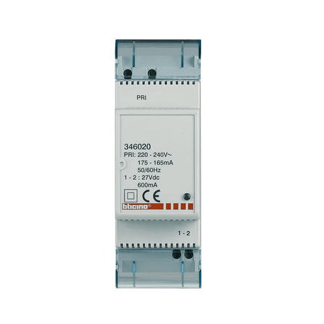 Alimentation Modulaire Supplémentaire Bus 2 fils - 220V - 2 modules