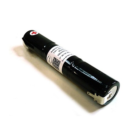 Batterie pour BAES - 3,6V - 1600mAh - Bâton - Cellules SC - Sortie FAST