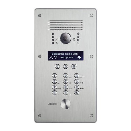 Platine Monobloc à défilement de noms - Visiophone - Linea 300 