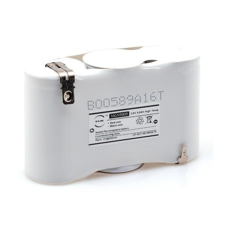 Batterie pour BAES - 3,6V - 4Ah - Côte/Côte - Cellules D