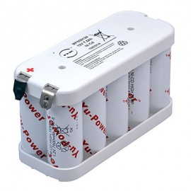 Batterie pour BAES - 12V - 7,5Ah - Flasque - Cellules F