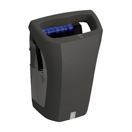 Sèche-mains automatique STELL'AIR - 800W - 73 dB - Noir 
