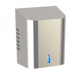 Sèche-mains automatique COPT'AIR - Chauffant - 600W - 80 dB - Inox