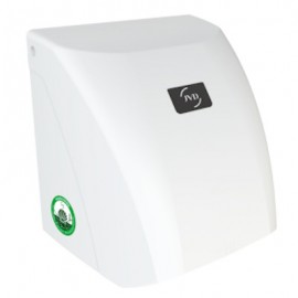 Sèche-mains automatique ZEPHYR - BIO - Chauffant - 2100W - 69 dB - Blanc