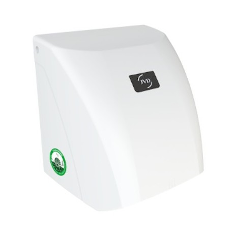 Sèche-mains automatique ZEPHYR - BIO - Chauffant - 2100W - 69 dB - Blanc