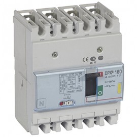 Disjoncteur de puissance DPX³160 - 16kA - 160A - 4P - Magnétothermique