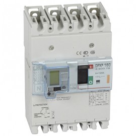 Disjoncteur de puissance DPX³160 - 25kA - 125A - 4P - Magnétothermique