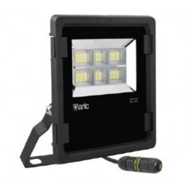 Projecteur extérieur LED TWISTER 3 - symétrique - 70W - 3000K - 8400Lm - Non dimmable - Avec ampoule - Noir
