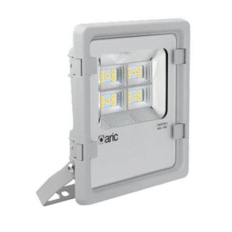 Projecteur extérieur LED TWISTER 3 - symétrique - 45W - 4000K - 5850Lm - Non dimmable - Avec ampoule - Gris