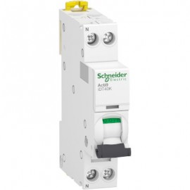 Disjoncteur 25A - iDT40K Acti9 - 4.5kA - Courbe C - 1P+N