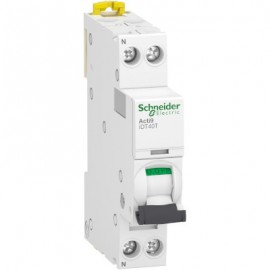 Disjoncteur 20A - iDT40T Acti9 - 6kA - Courbe C - 1P+N