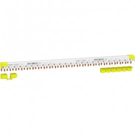 Peigne de raccordement horizontal Acti9 - 80A - 3P+N - 24 modules de 18mm