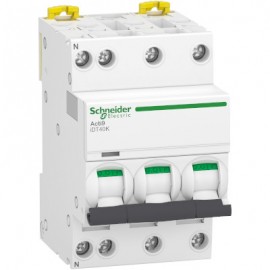 Disjoncteur 20A - iDT40K Acti9 - 4,5kA - courbe C - 3P+N