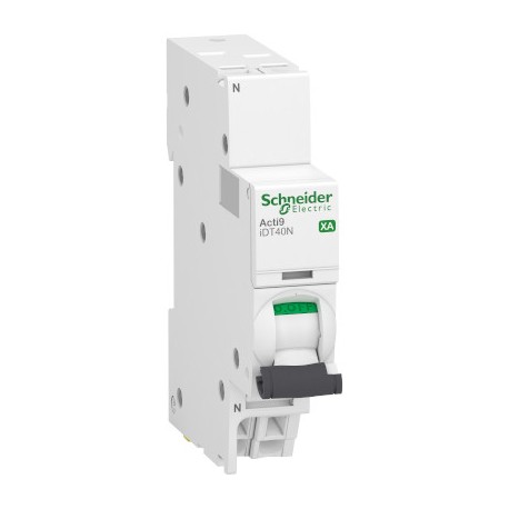 Disjoncteur 16A - iDT40N XA Acti9 - 10kA - courbe C - 1P+N