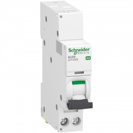 Disjoncteur 40A - iDT40N XA Acti9 - 10kA - courbe C - 1P+N