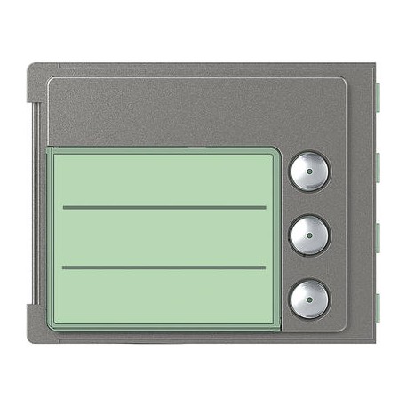Façade Sfera Robur pour Module électronique audio - 3 appels