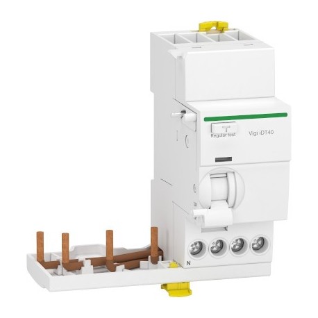 Bloc différentiel 25A - Vigi iDT40 -Départ - 300 mA - Type AC - 3P+N