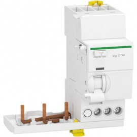 Bloc différentiel 25A - Vigi iDT40 -Départ - 300 mA - Type AC - 3P