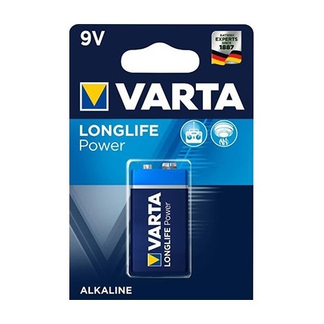 Pile type 6LR61 - 9 volts