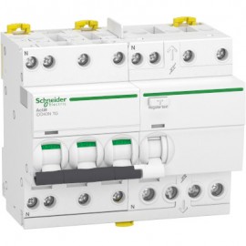 Disjoncteur différentiel 40A - iDD40N Acti9 - 10kA - courbe C - 3P+N - 30mA - Type Asi