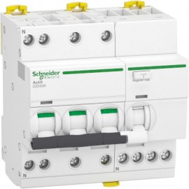 Disjoncteur différentiel ”départ” 25A - iDD40K Acti9 - 4.5kA - courbe C - 3P+N - 30mA