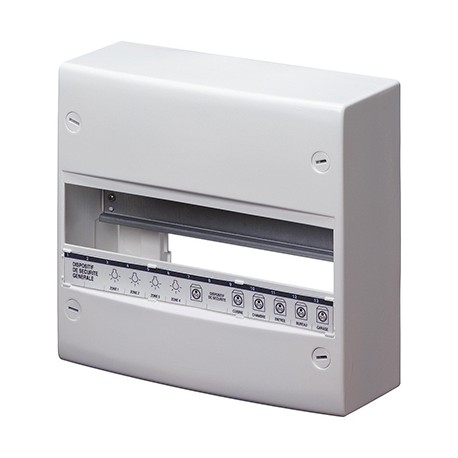 Coffret en saillie - 13 modules - IP30 - Blanc