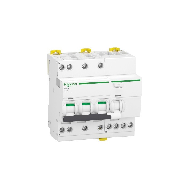 Disjoncteur Triphasé Merlin Gerin 10A Courbe C - Pouv. Coupure 10kA - Modèle C60N