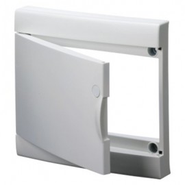 Porte pleine pour coffret 39 modules - IP30 - Blanc