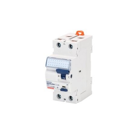 Lot de 6 interrupteurs différentiels - 2P - 63A - 30mA - Type AC