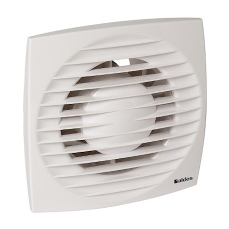 Extracteur DESIGN 100 T - 5,6W - 70m3/h - 26dB - Blanc