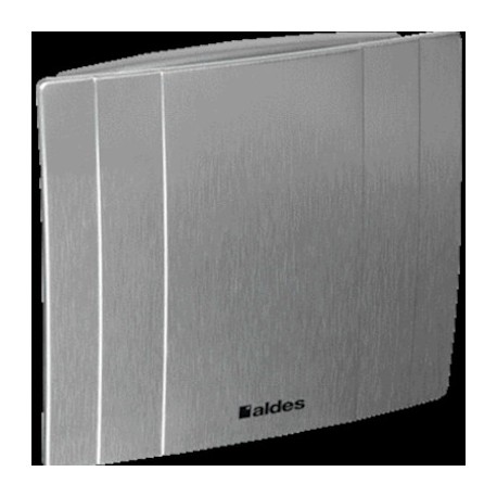Extracteur DECO 125 T - 9,3W - 115m3/h - 31dB - Aluminium