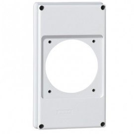 Plastron pour coffret P17 - 220x125 - recevant 1 - Pour socles 63A
