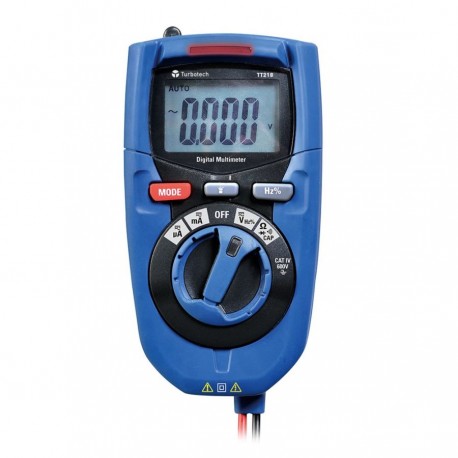 Multimètre numérique de poche - LCD - 600V