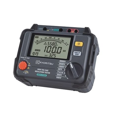 Mesureur d'isolement numérique 250/500/1000/2500/5000V