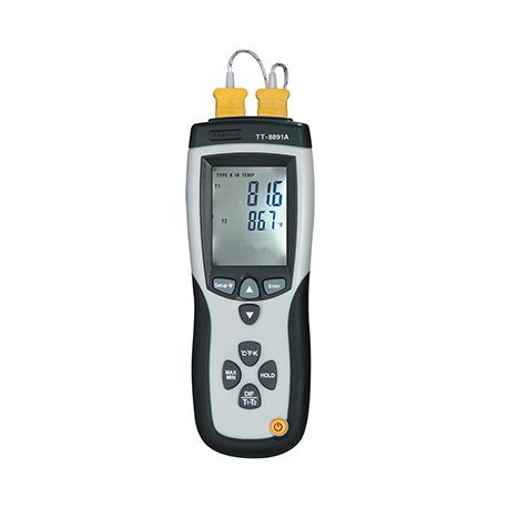 Thermomètre 2 canaux-200°C +1372°C