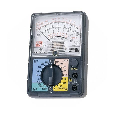 Multimètre analogique 600 VCA/CC- 300 mA CC