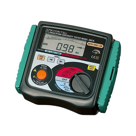 Mes.d'isol./continuité numérique 250/500/1000 V 2000 - Mode Trac-Lok