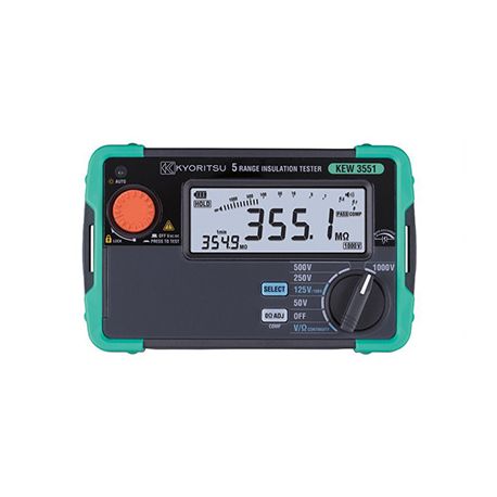 Mesureur d'isolement numérique 50/100/125/250/500/1000V