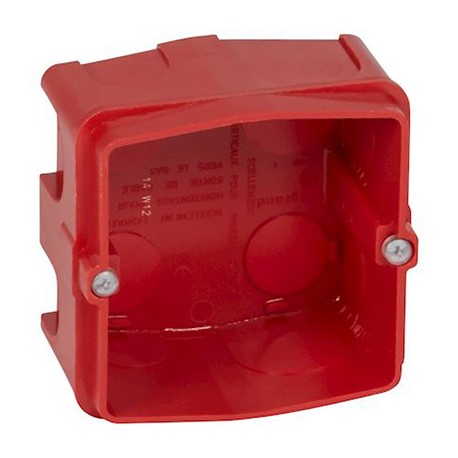 Boîte Batibox pour maçonnerie - prise 20 et 32 A - 1 poste - profondeur 50 mm