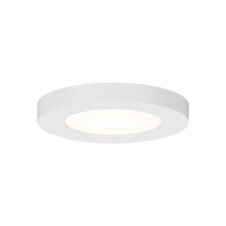 Panneau encastré LED - Rond - 6W - 3000K - Blanc