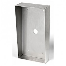 Cadre avec visière - En saillie - Pour platine FDB1 - FDB2 - FDB4 - Inox