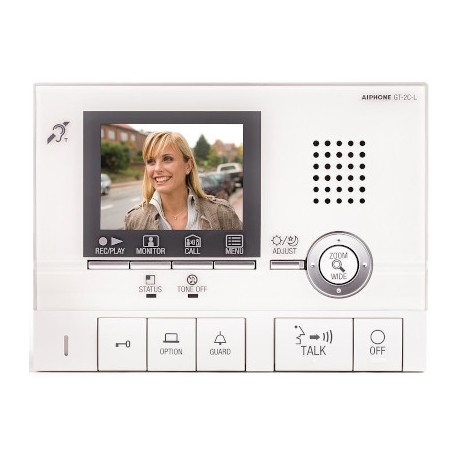Moniteur grand angle - Mains libres - Mémoire et intercommunication - Avec zoom
