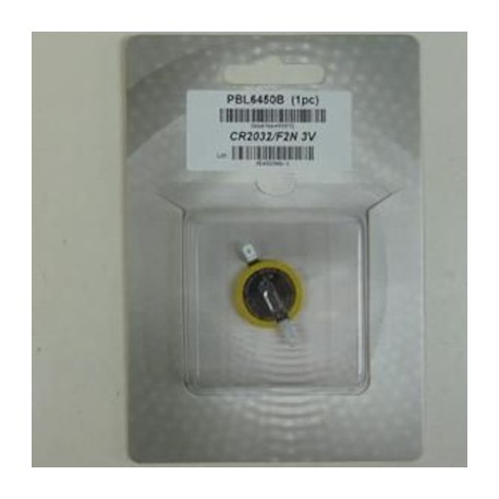 Pile bouton lithium - CR2032/F2N - 3V - 220 mAh