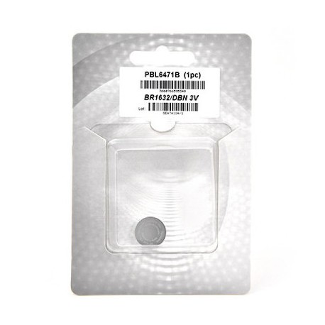 Pile bouton lithium - BR1632/DBN - 3V - 120 mAh