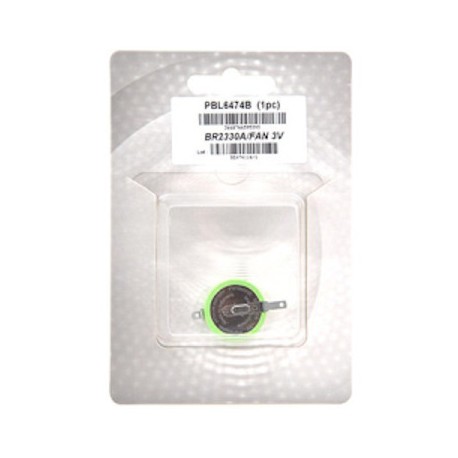 Pile bouton lithium - BR2330A/FAN - 3V - 255 mAh