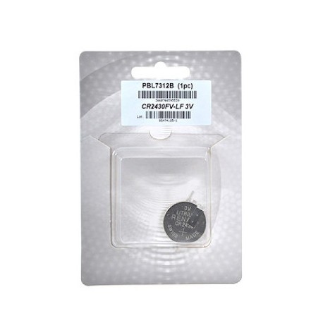 Pile bouton lithium - CR2430FV-LF - 3V - 285 mAh